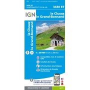 la Clusaz - le Grand-Bornand IGN3430ET Top25 IGN